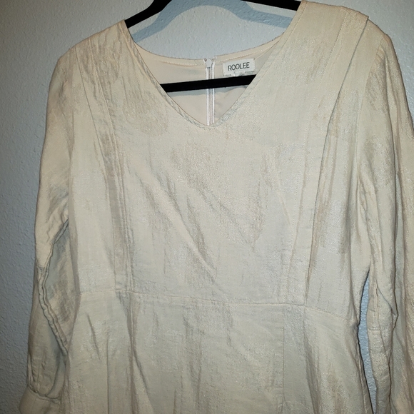 Roolee Linen Blend Dress - Picture 3 of 6